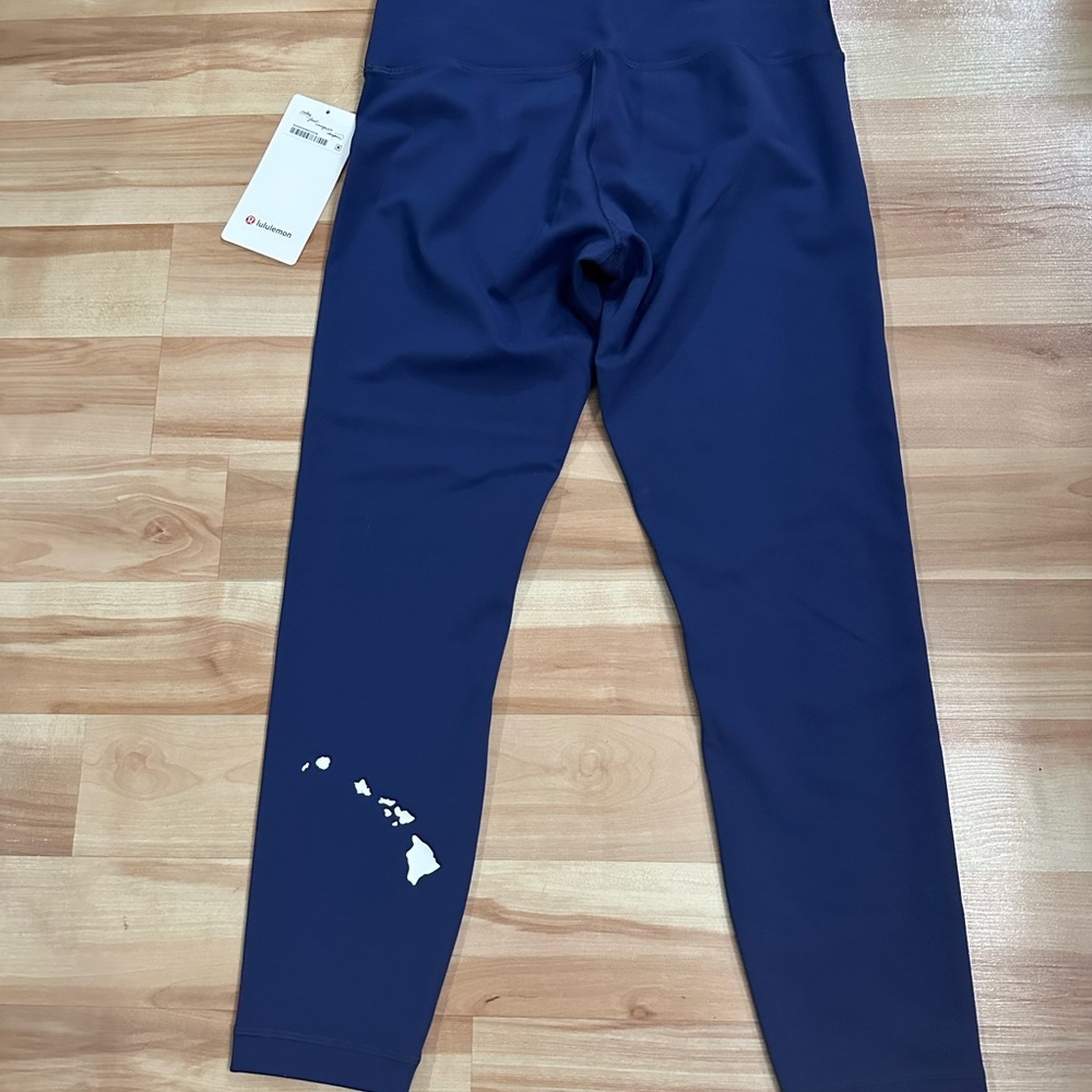 Lululemon Wunder Train Hawaii Logo Leggings